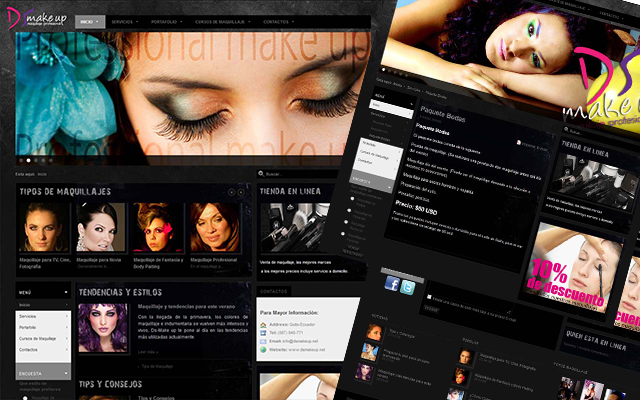 Diseño web Joomla DS MakeUp